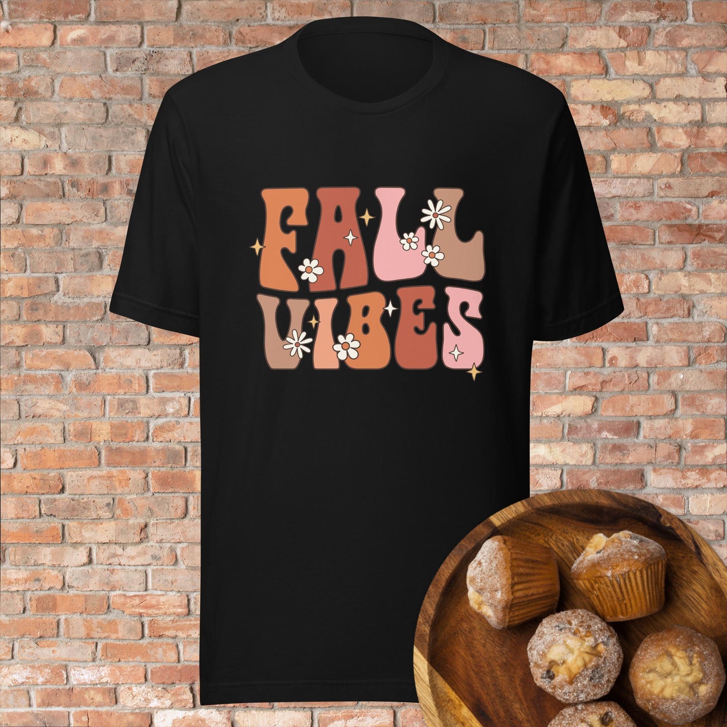 Fall Vibes Unisex staple eco t-shirt