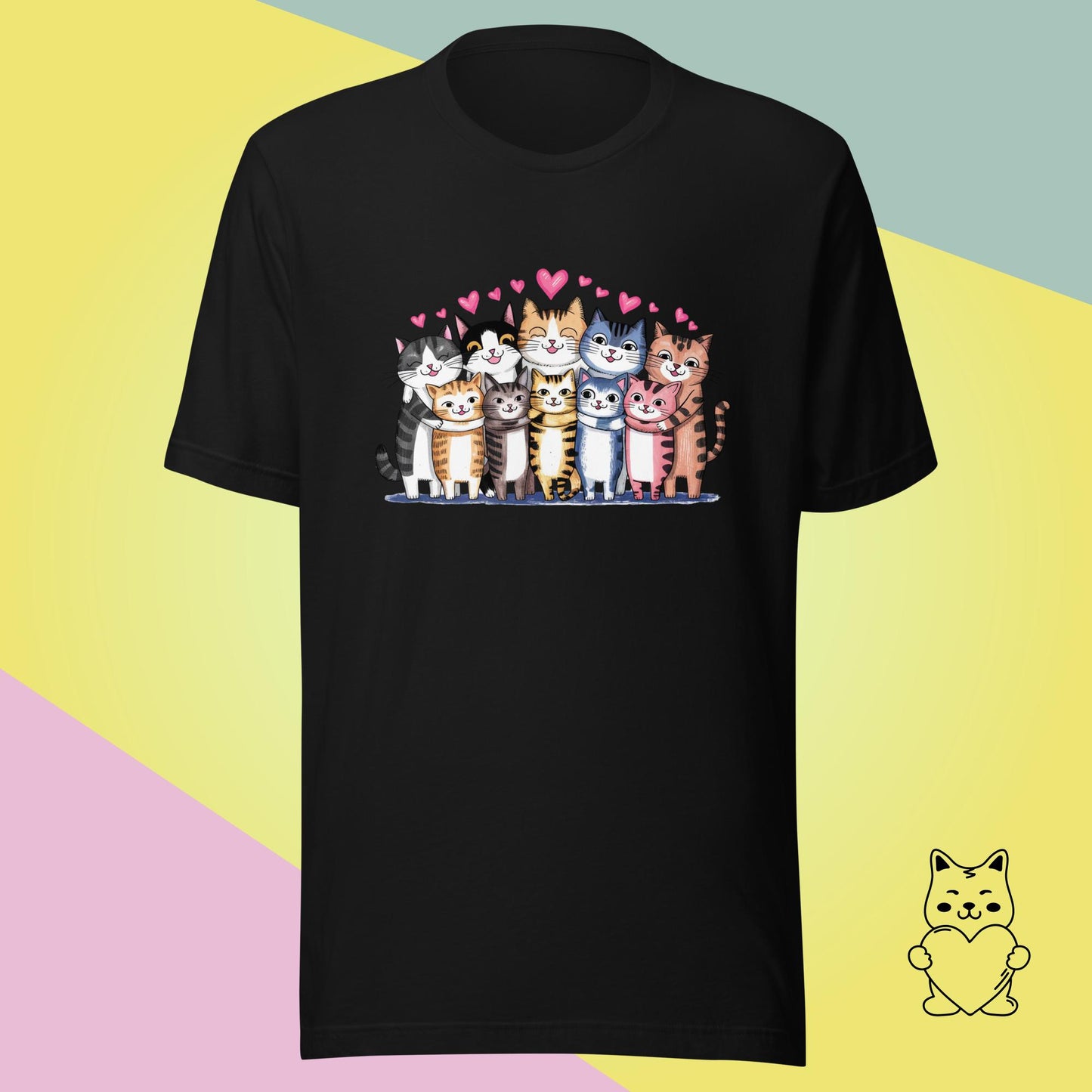 Love Cats Unisex staple eco t-shirt