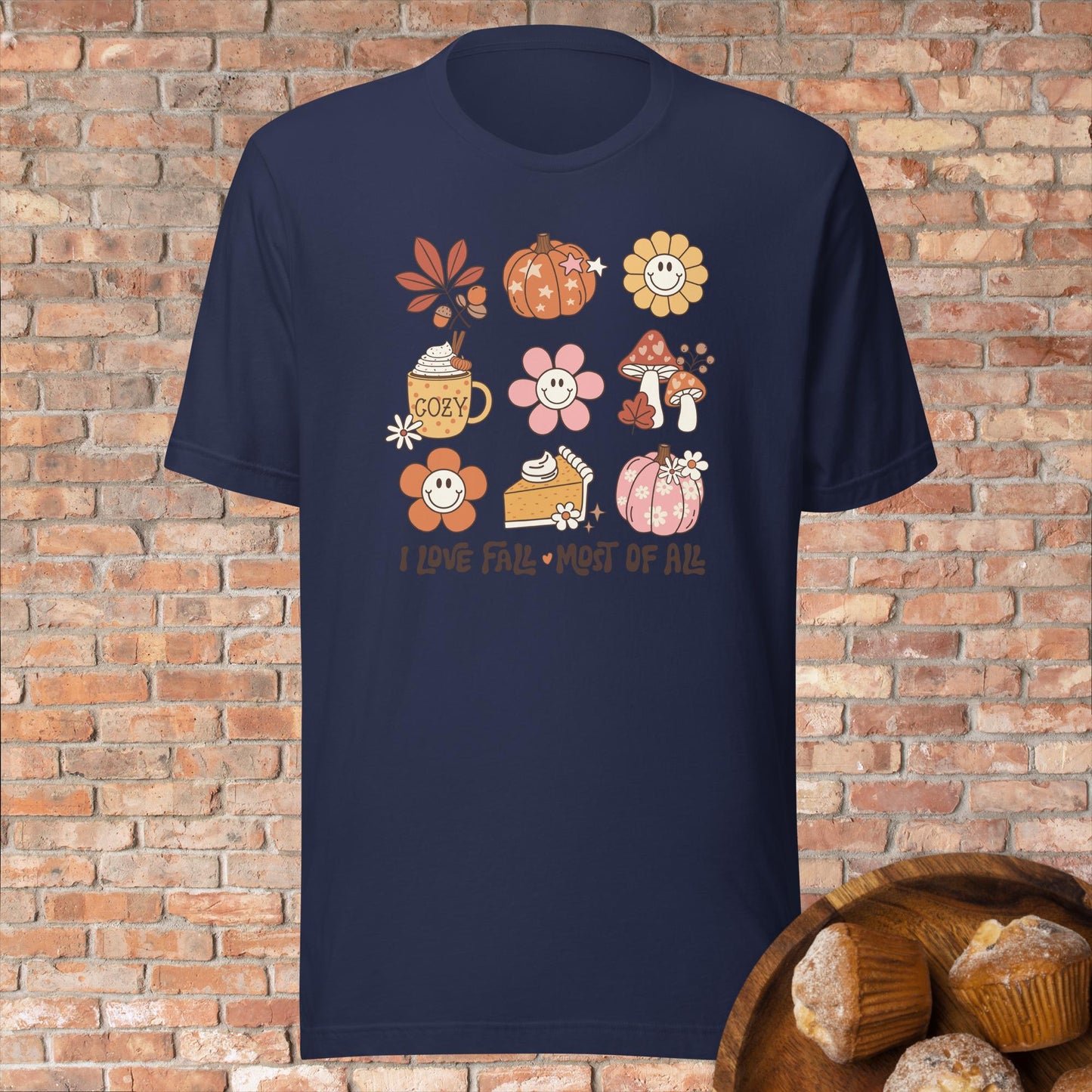 I love Fall most of all! Unisex staple eco t-shirt