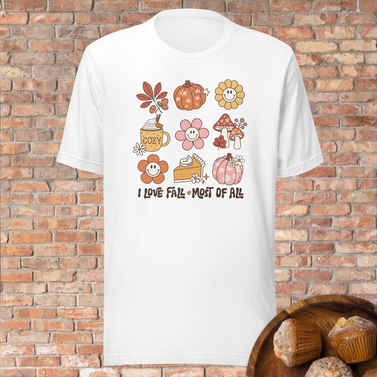 I love Fall most of all! Unisex staple eco t-shirt