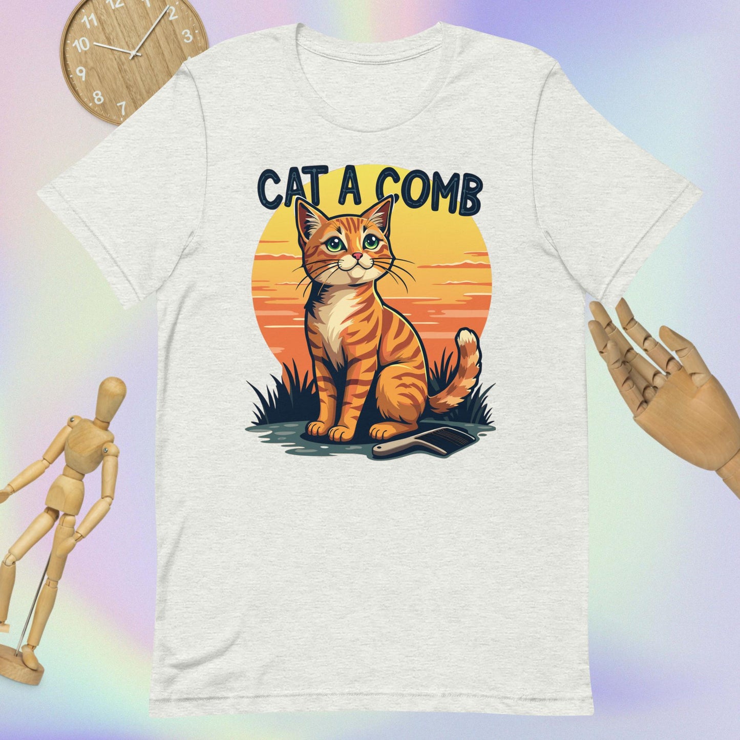 CAT-A-COMB Unisex t-shirt