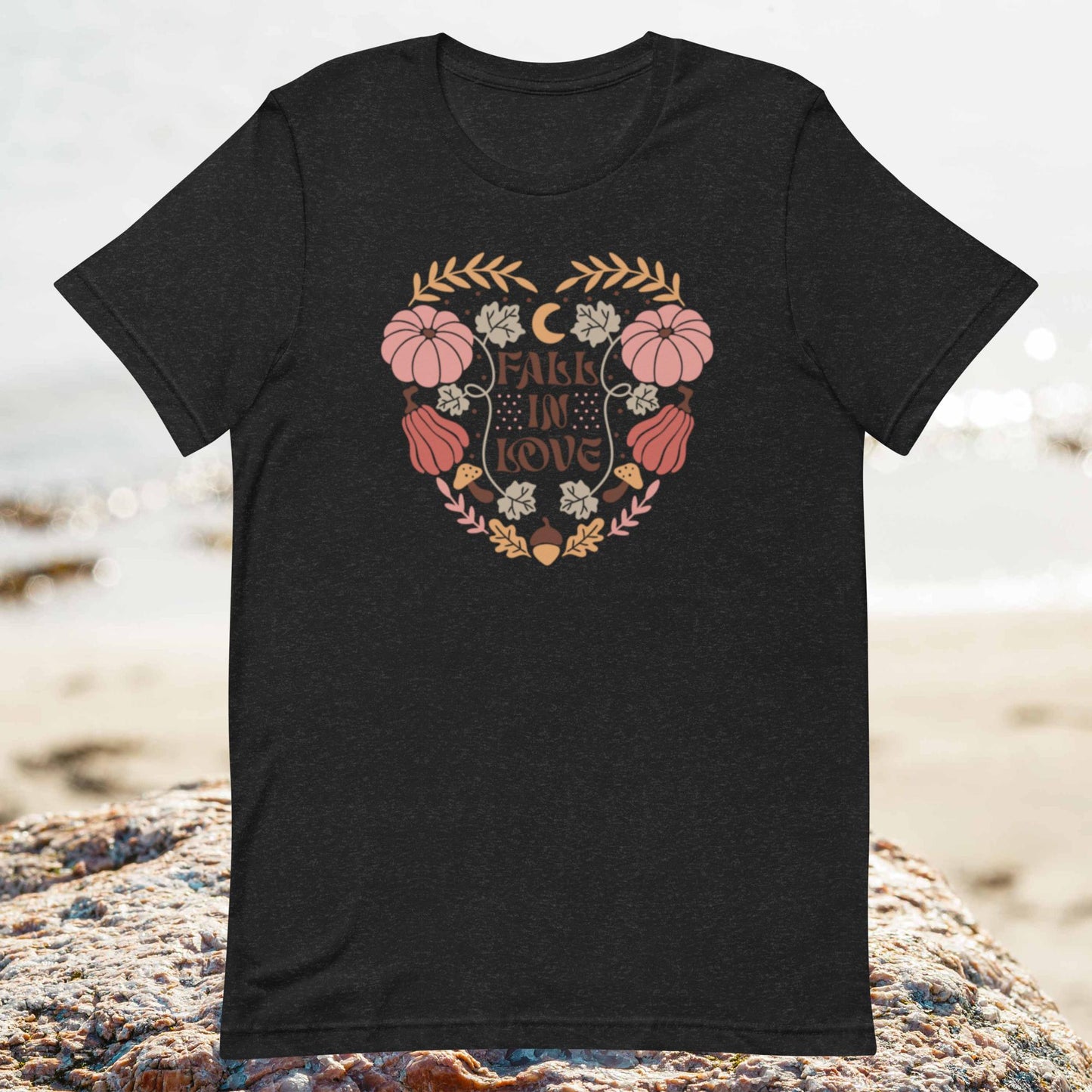 Fall in LOVE Unisex t-shirt