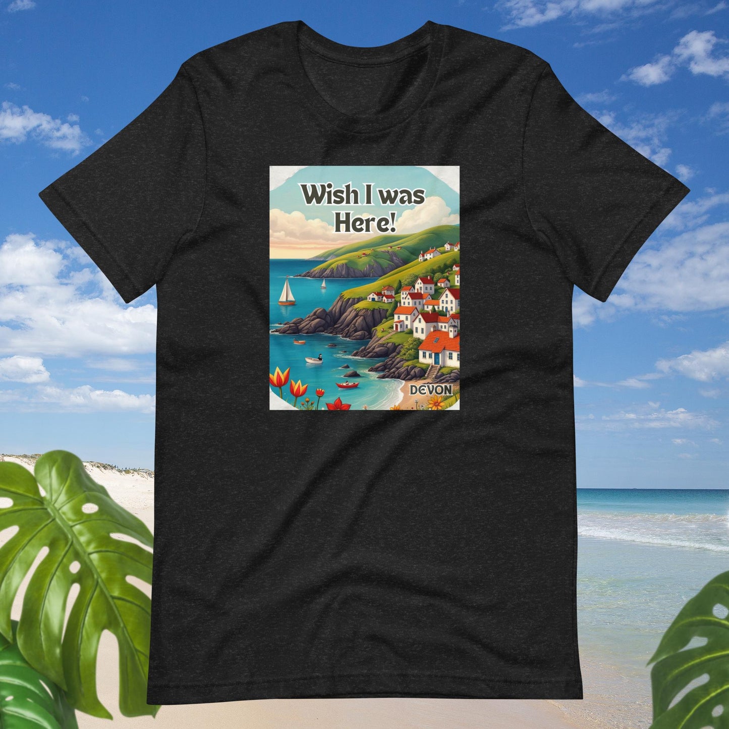 Wish you were here - Devon Unisex t-shirt