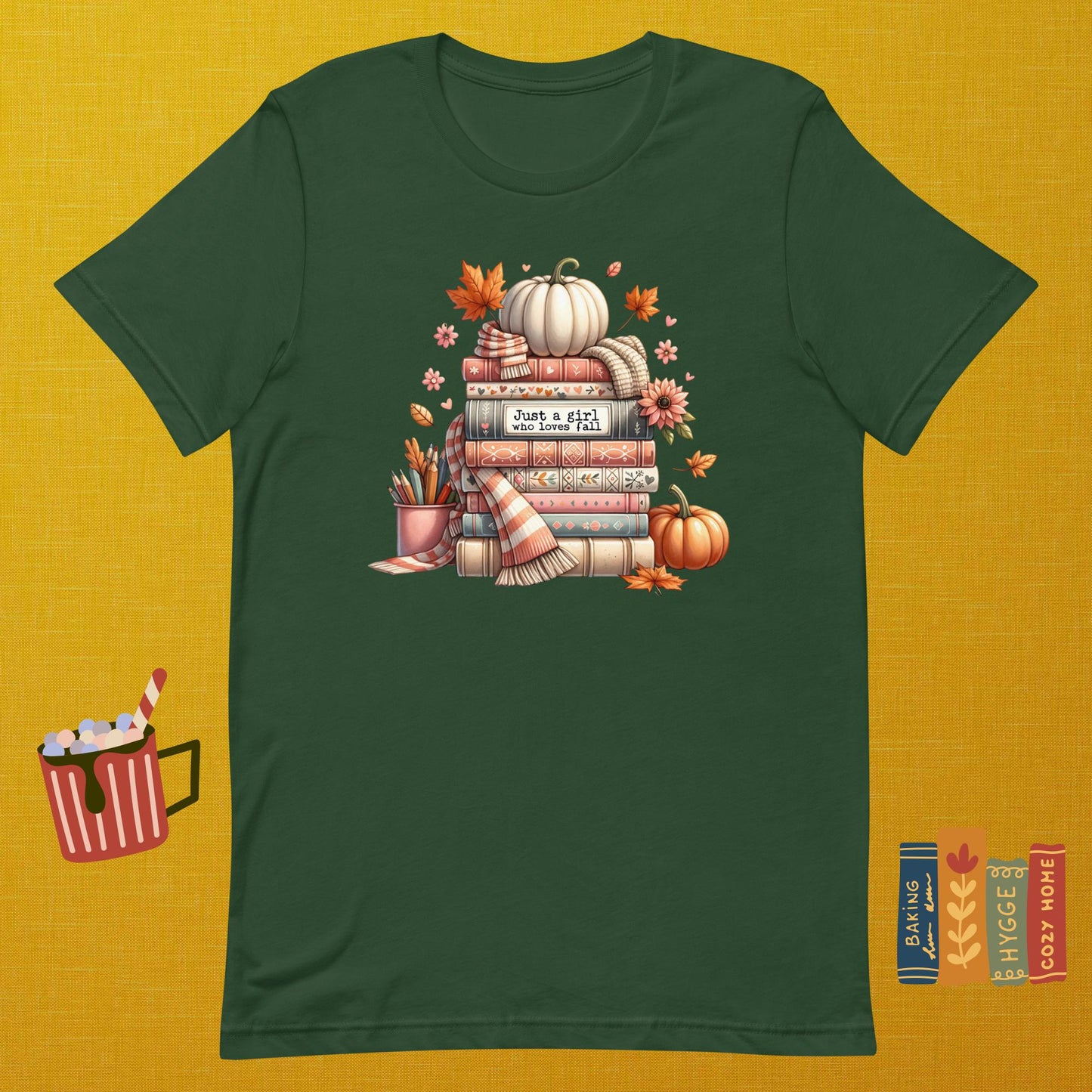 Just a girl who loves Fall Unisex t-shirt