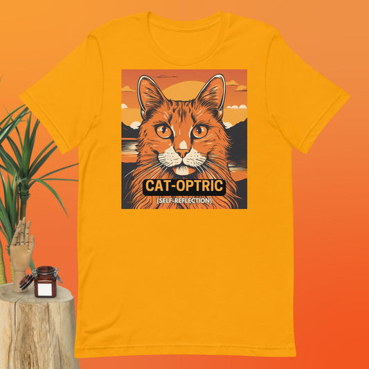 Cat-Optric Unisex t-shirt