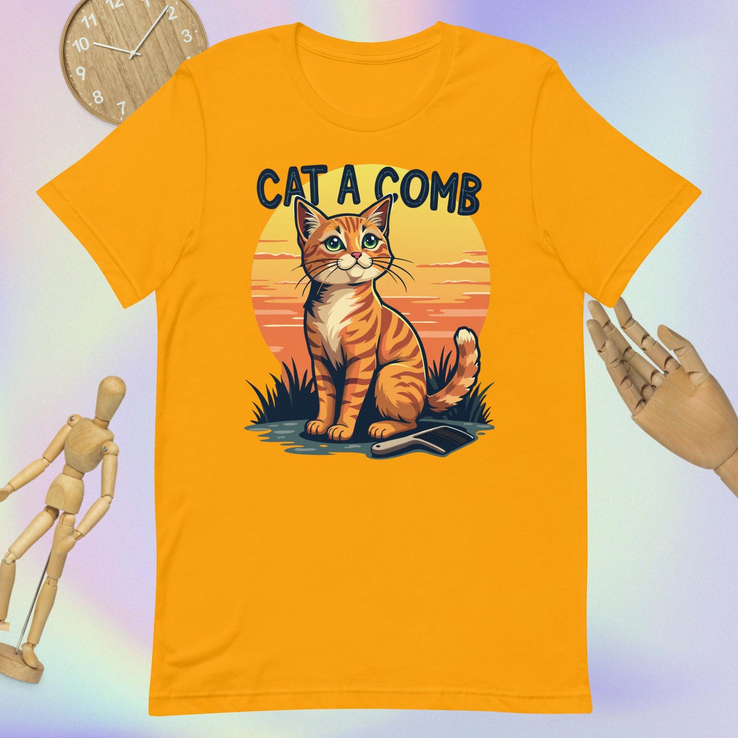 CAT-A-COMB Unisex t-shirt