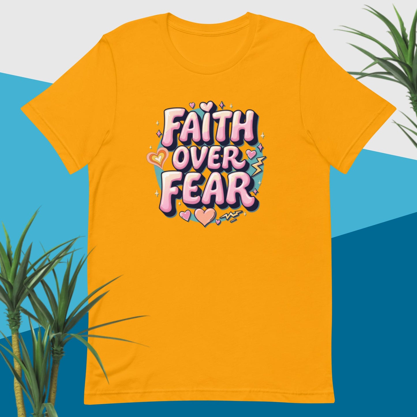 Faith over Fear Unisex t-shirt