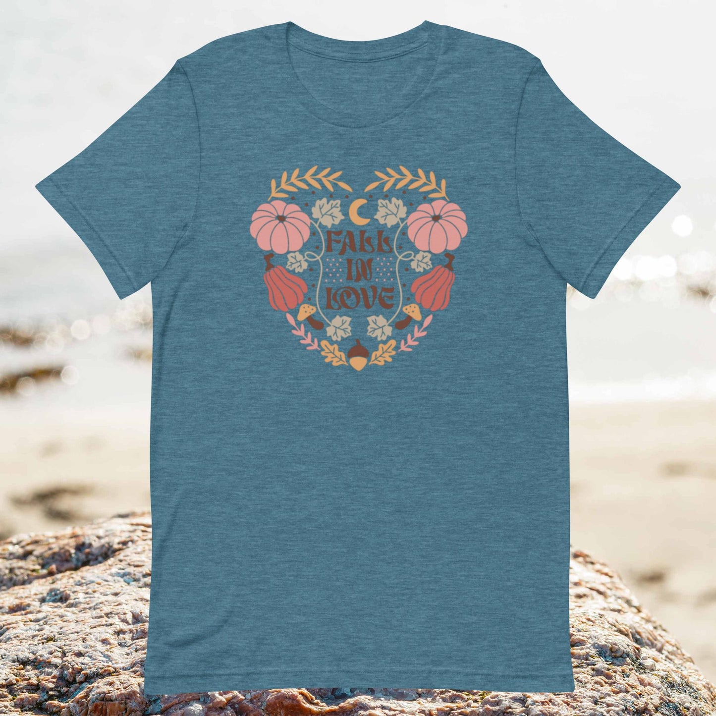 Fall in LOVE Unisex t-shirt