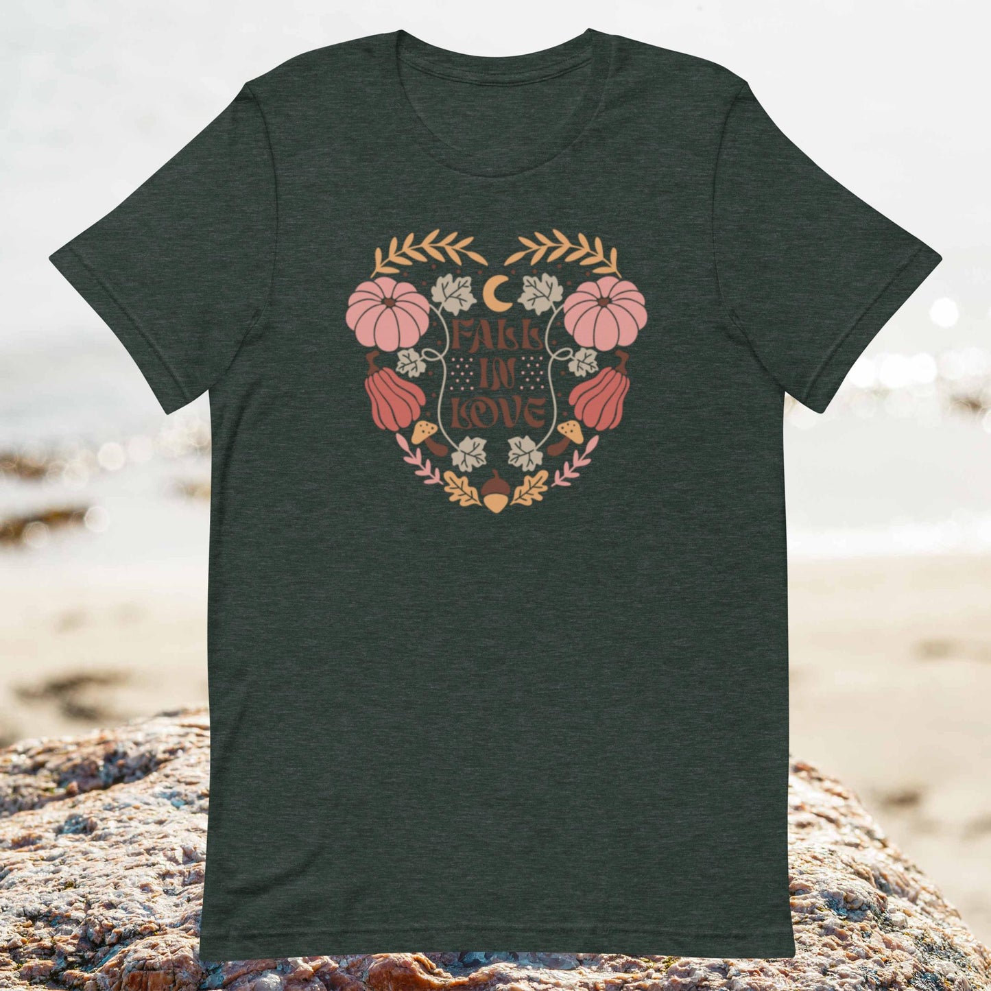 Fall in LOVE Unisex t-shirt