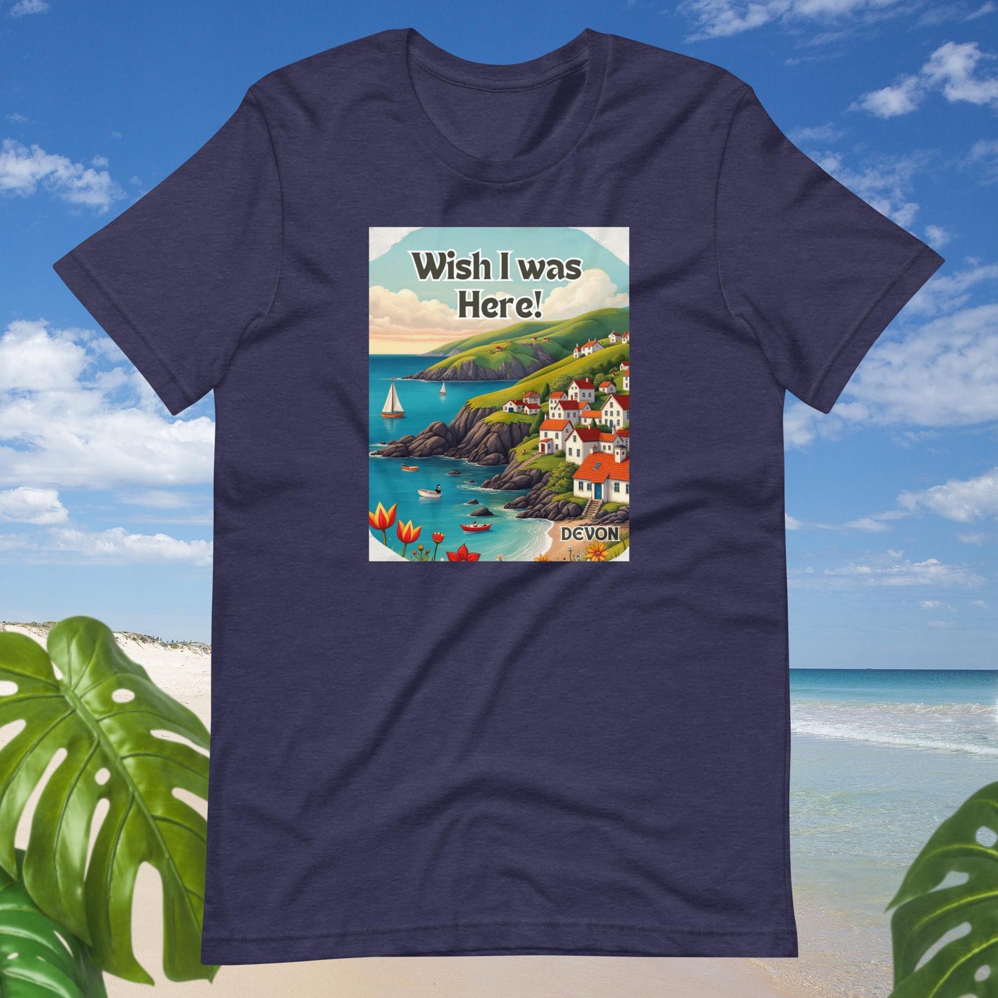 Wish you were here - Devon Unisex t-shirt