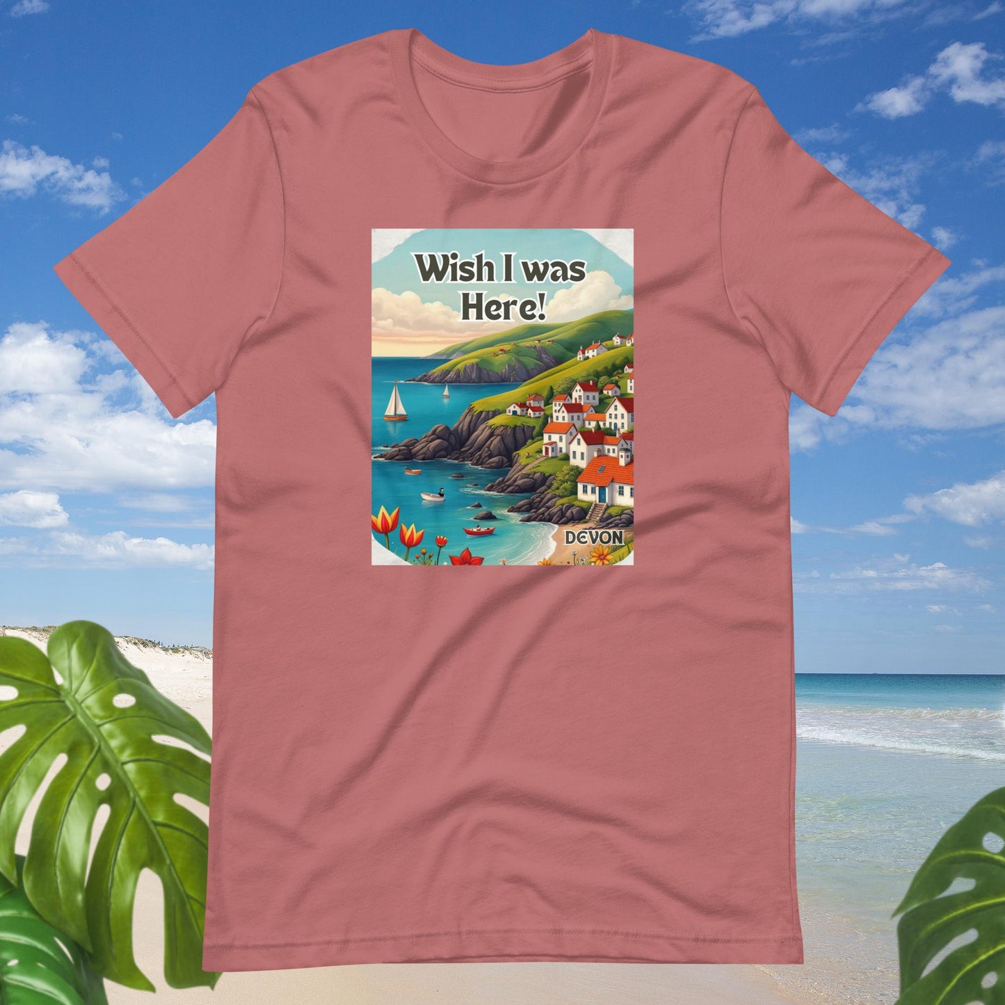 Wish you were here - Devon Unisex t-shirt