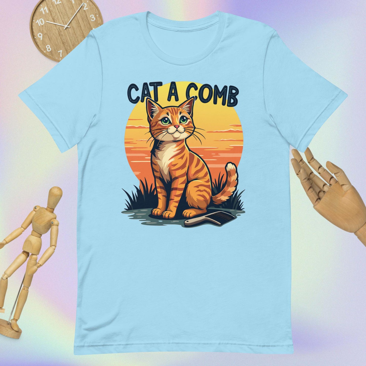 CAT-A-COMB Unisex t-shirt