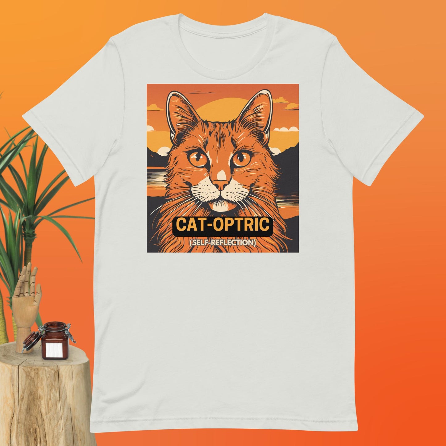 Cat-Optric Unisex t-shirt