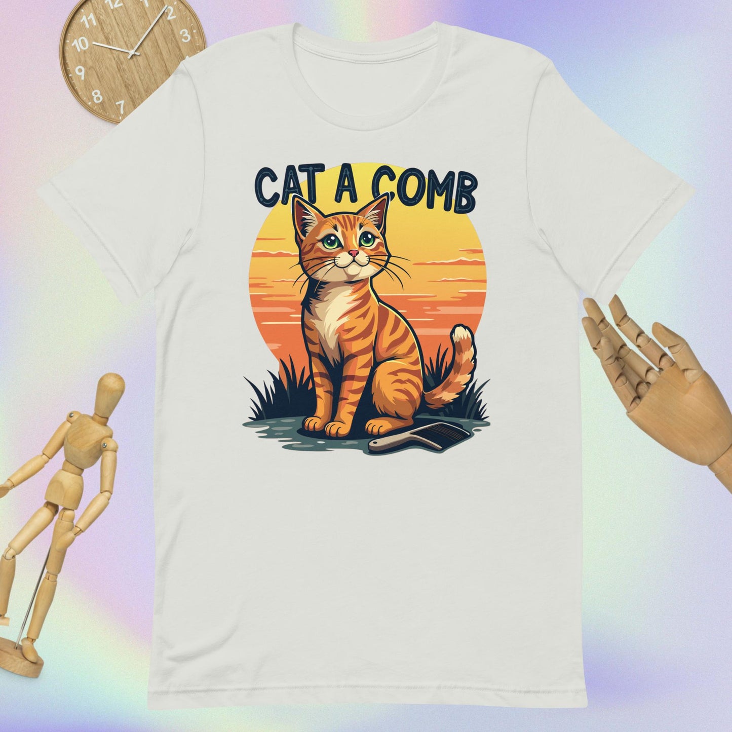 CAT-A-COMB Unisex t-shirt