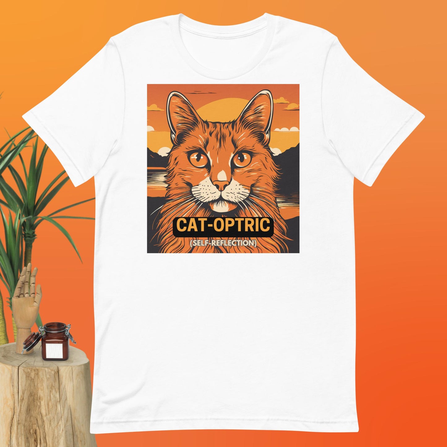 Cat-Optric Unisex t-shirt