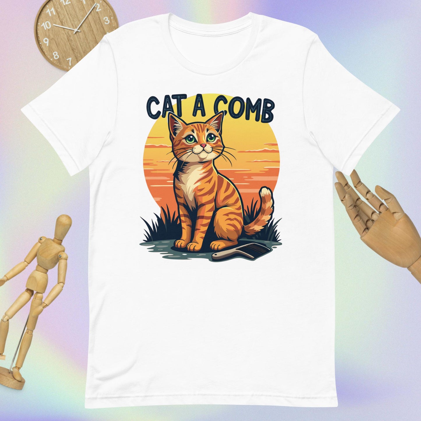 CAT-A-COMB Unisex t-shirt