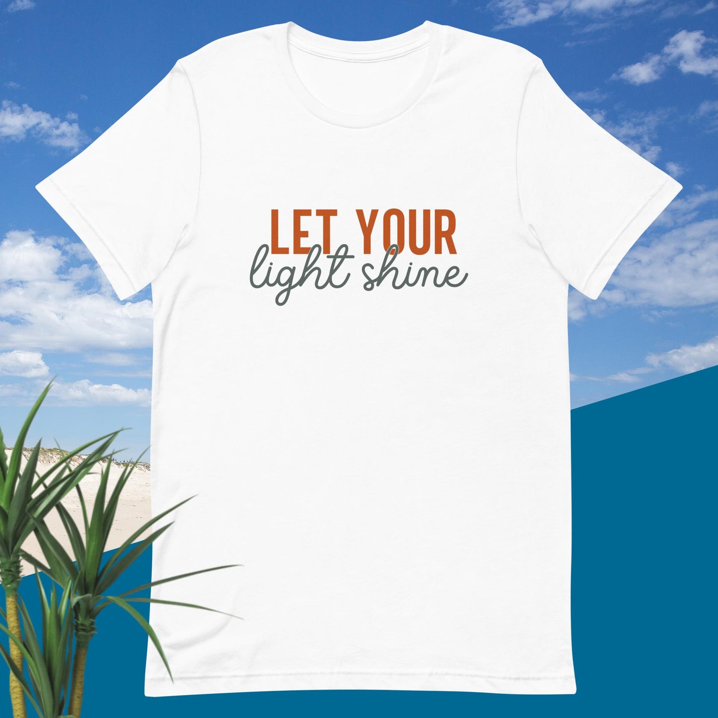 Let Your Light Shine! Unisex t-shirt