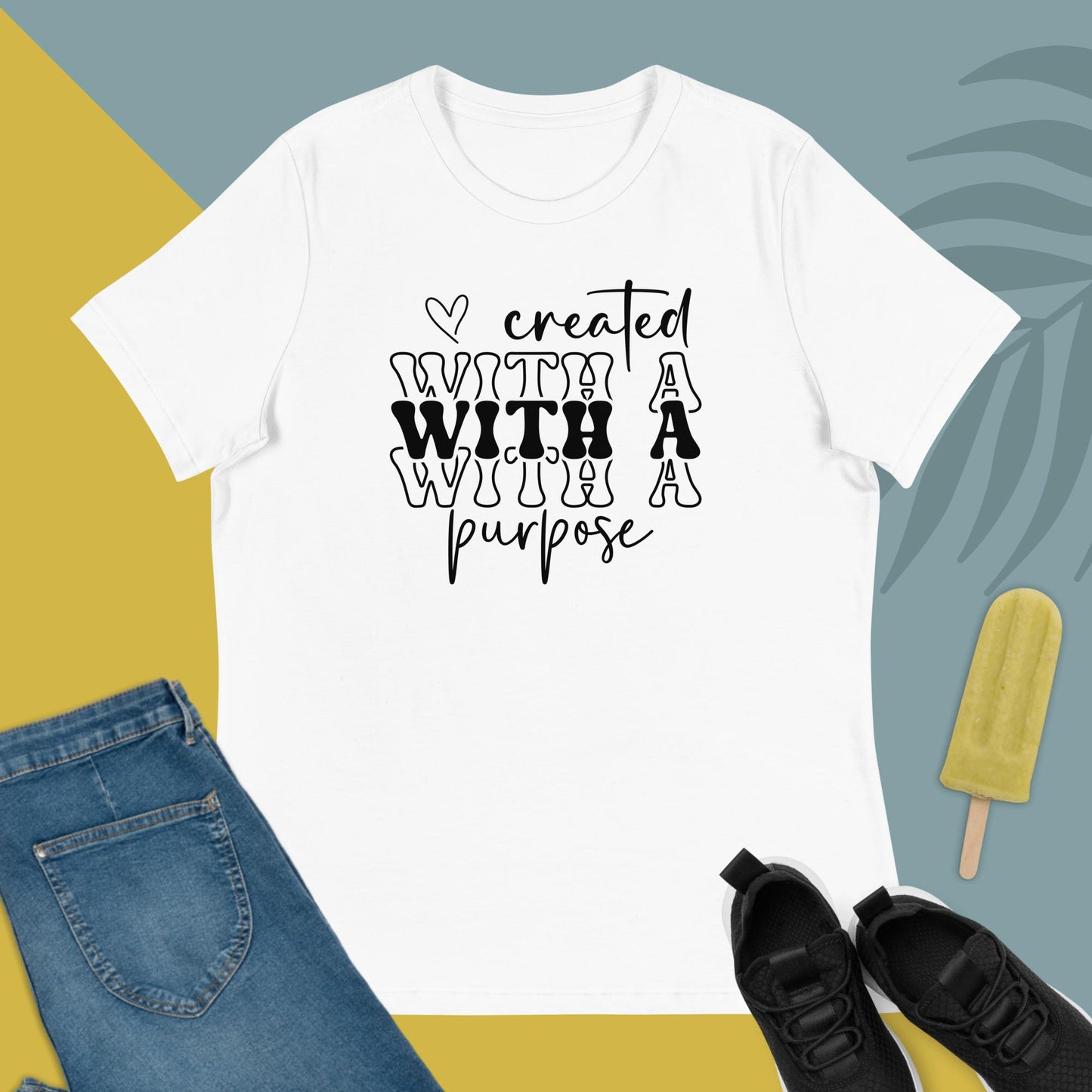 Created with a Purpose Women's Relaxed T-Shirt